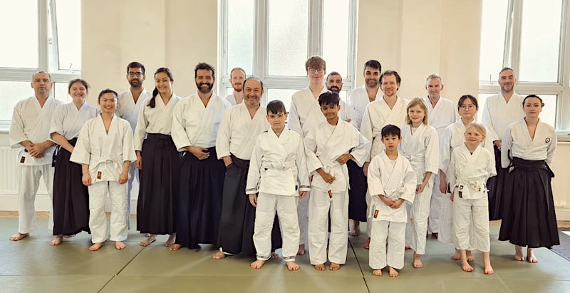 Children and teens with adults from Seminar March 2022 Children and teens with adults from a seminar - March 2022